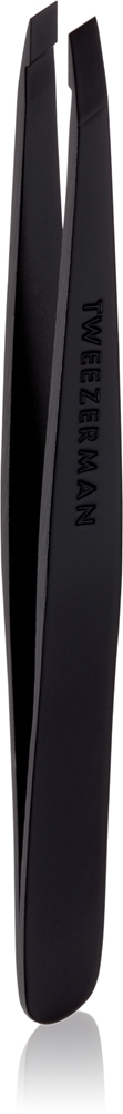 Tweezerman Slant Tweezer Black Matte slanted tweezers