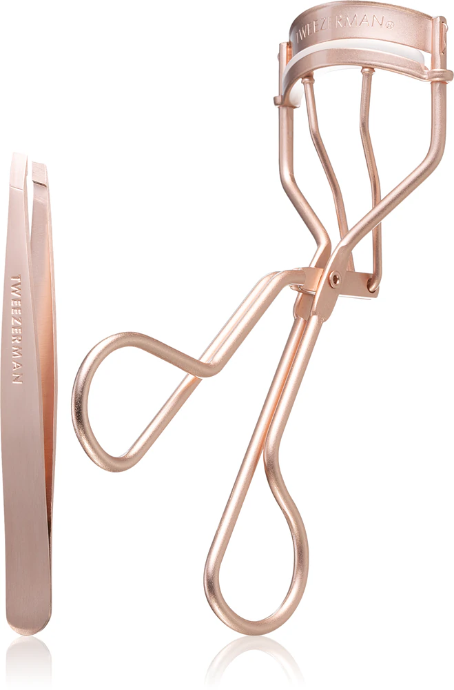 Tweezerman Studio Collection Gift Set Rose Gold (for eyelashes and eyebrows)