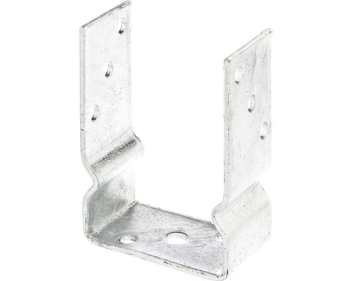Kaiserthal U-post carrier e.g. Screw on 101 x 150 mm, hot-dip galvanized, 1 piece