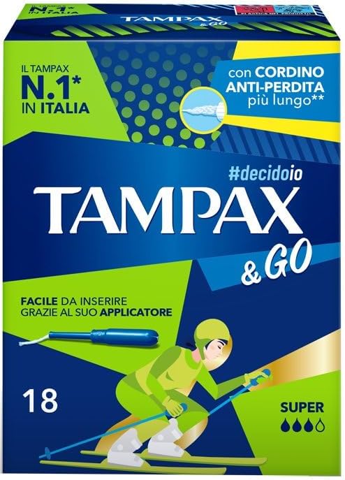 TAMPAX &Go Super X18