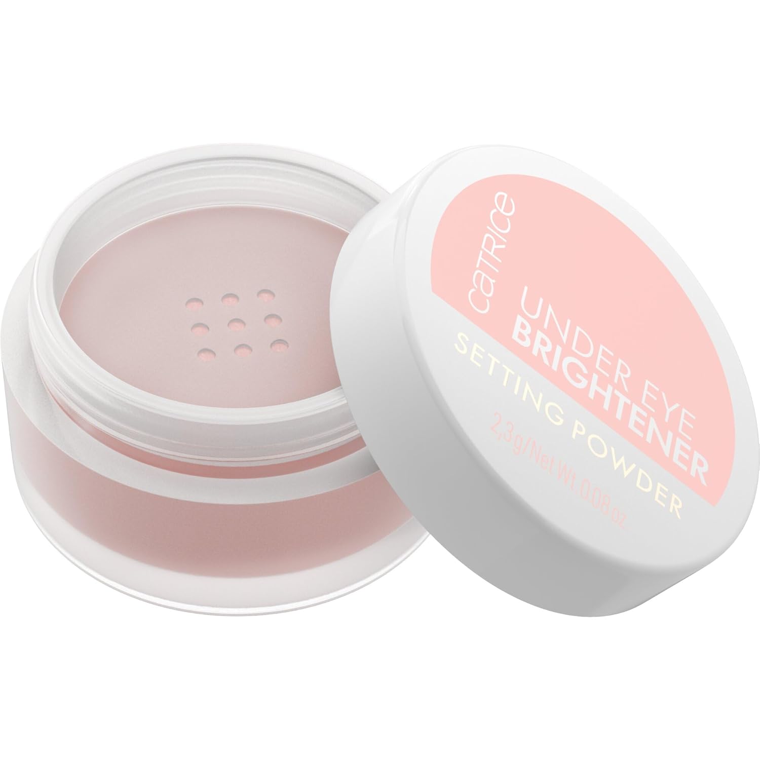 Catrice Under Eye Brightener Setting Powder, No. 010, Nude, Brightening, Instant Result, Softening, Natural, Vegan, Perfume, Alcohol, Parabens, Pack of 1 (2.3 g)