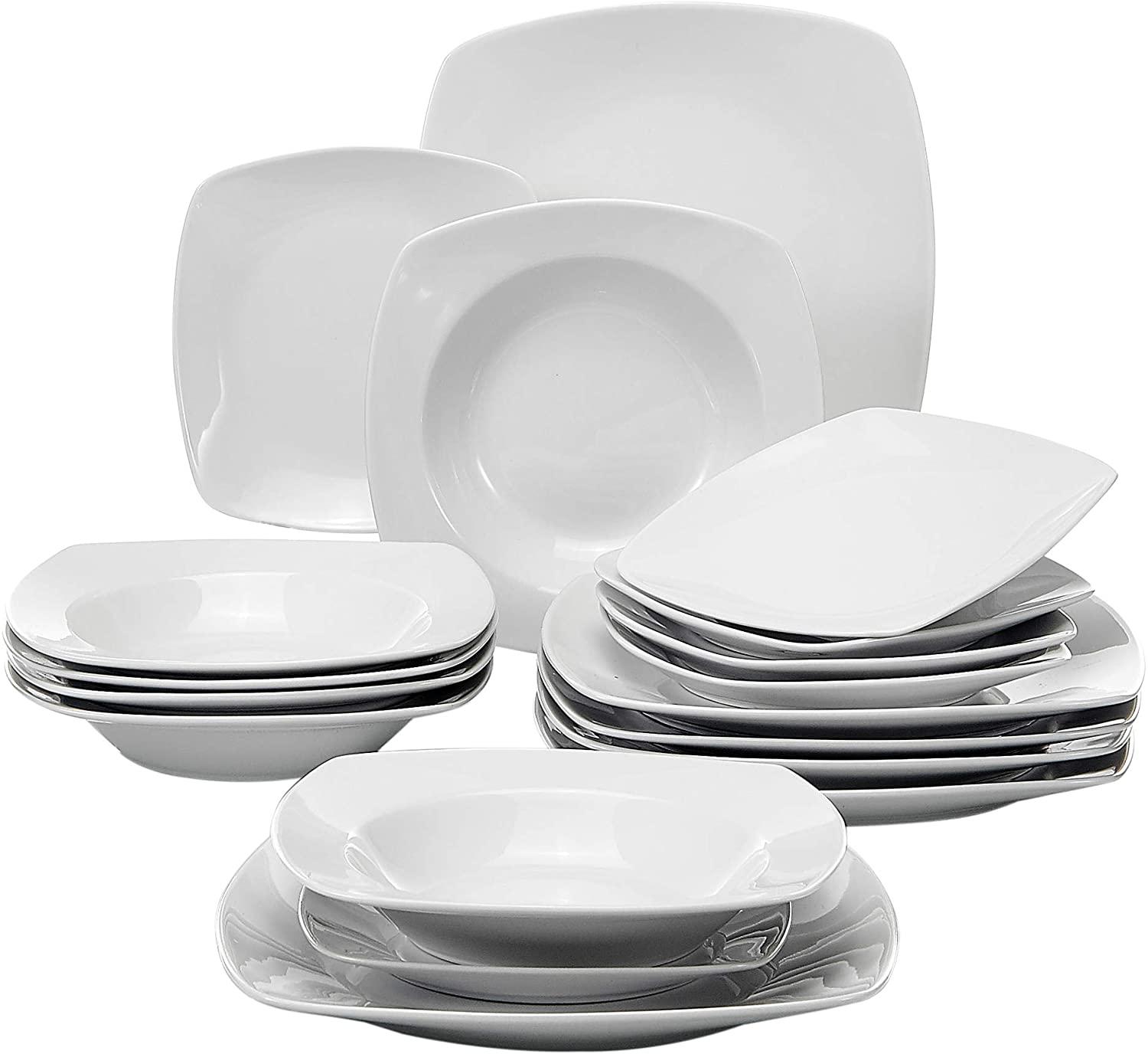 Malacasa, Julia Series, Dinner Set for 6/12 People
