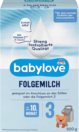 babylove Follow-up milk 3 from the 10th month, 500 g
