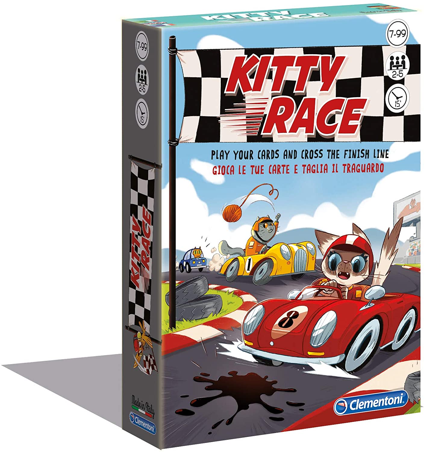 Clementoni- Kitty Race 16566