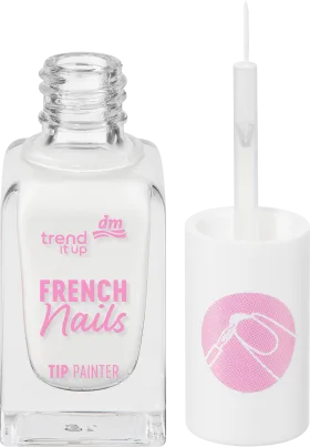 trend !t up Nail polish French Tip Painter White, 8 ml