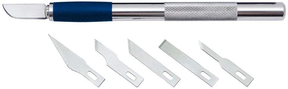 Wedo Hobby Knife Set - Silver