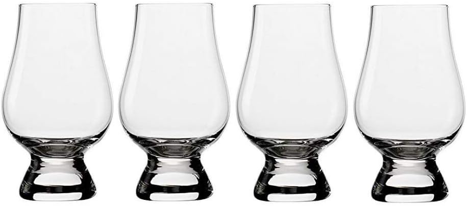 The Glencairn Glass 4x Malt Whiskey Nosing Glass