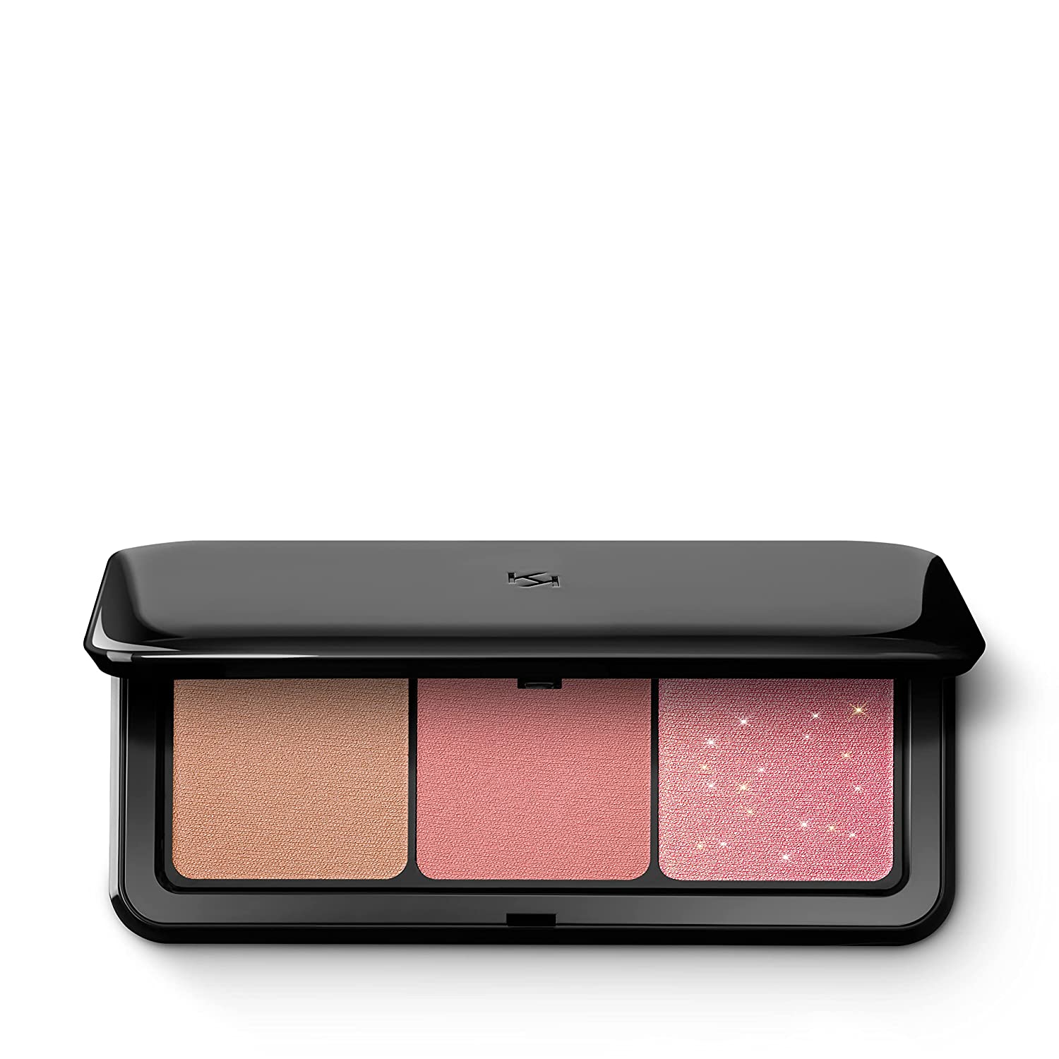 KIKO Milano Multi Finish Trio Blush & Bronzer Palette 02 | Face Palette with 1 Bronzer and 2 Blushes in Matte and Metallic Finishes, mauve ‎02