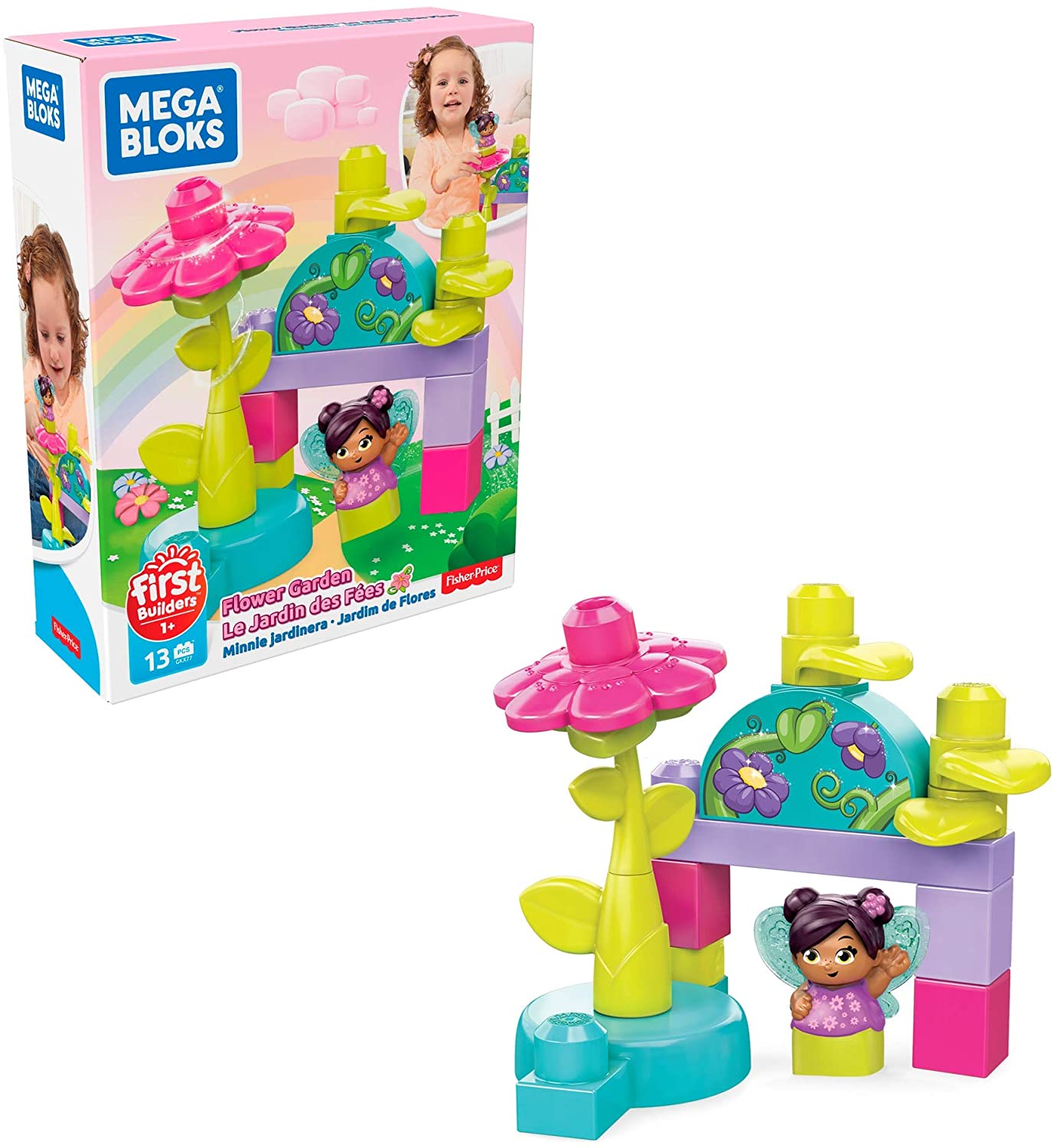 Mega Bloks Gkx77 Small Fairy Flower Garden