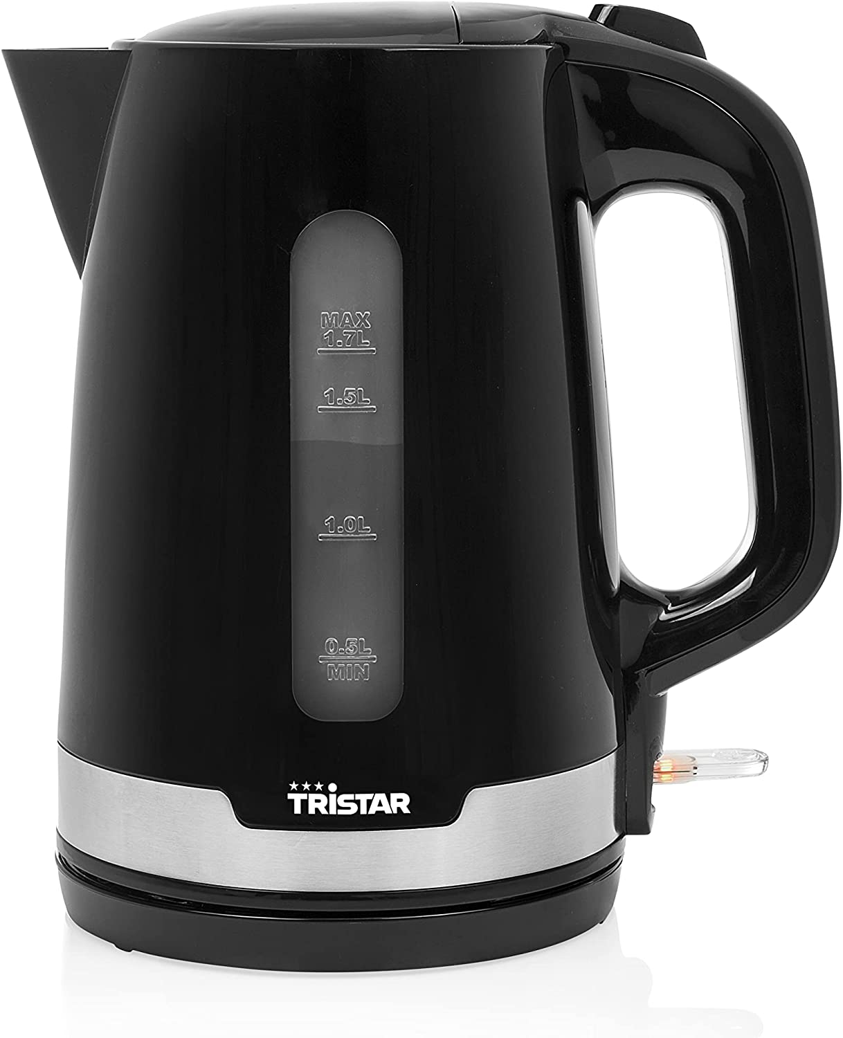 Tristar WK-3379 Plastic Kettle 1.7 Litre Black