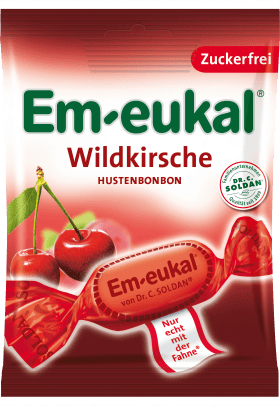 Em eukal Candy, wild cherry, sugar-free, 75 g