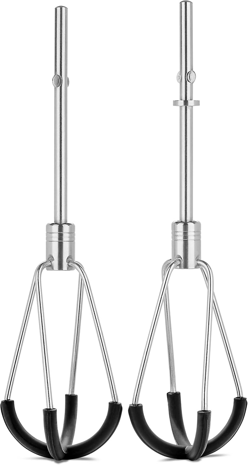 KitchenAid KHMFEB2 Beater Flex Edge Beater Accessory for Hand Blender, Stainless Steel
