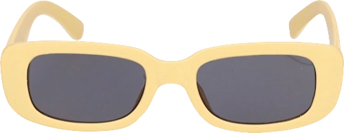 SUNDANCE Sunglasses for adults, beige frame, oval lenses, 1 pc.
