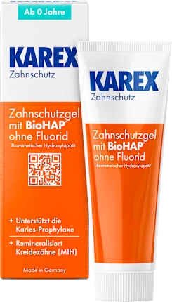 Karex Dental protection gel, from 0 years, fluoride-free, 50 ml