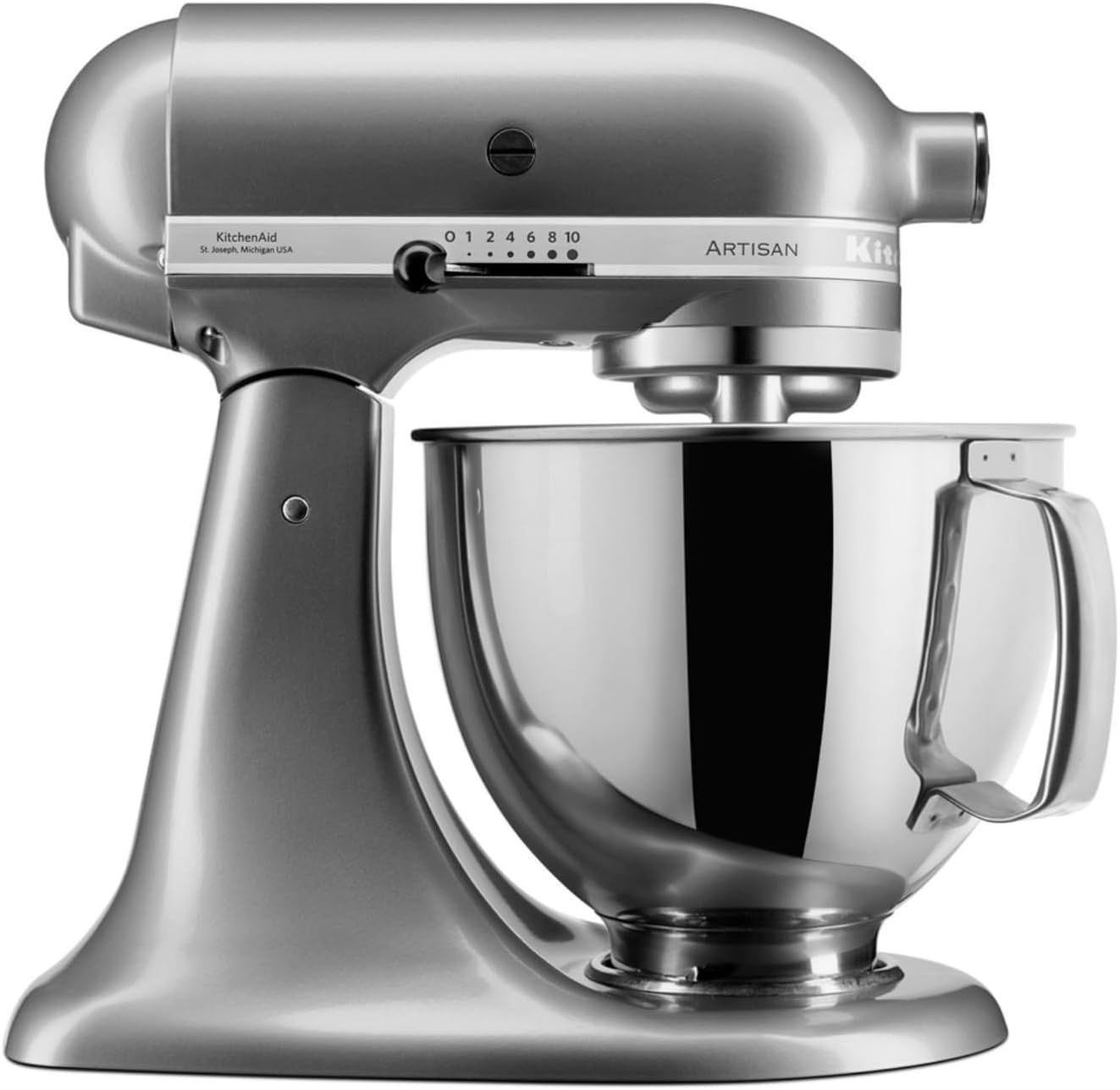 KitchenAid Artisan Food Processor 4.8L Silver Contour