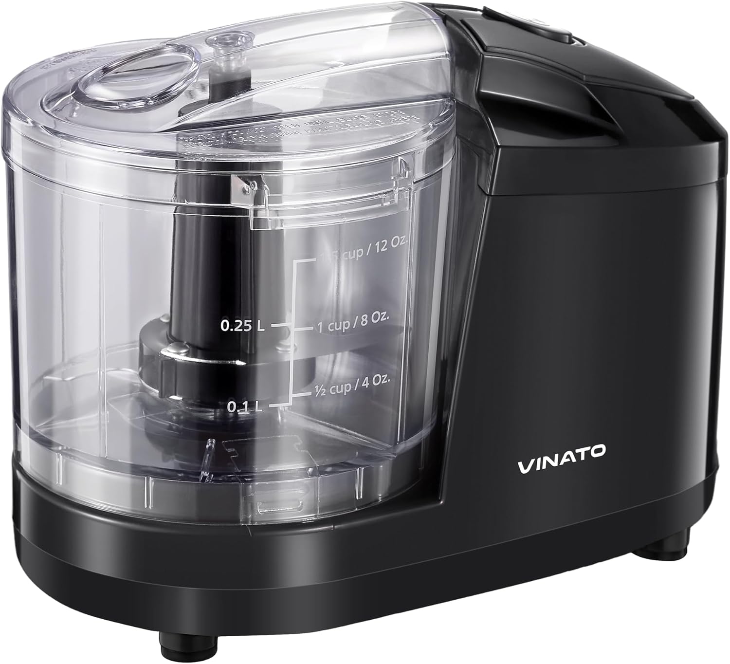 VINATO Electric Chopper Kitchen Electric with 350 ml Capacity, Chopper for Chopping Meat, Onions, Fruit and Vegetables