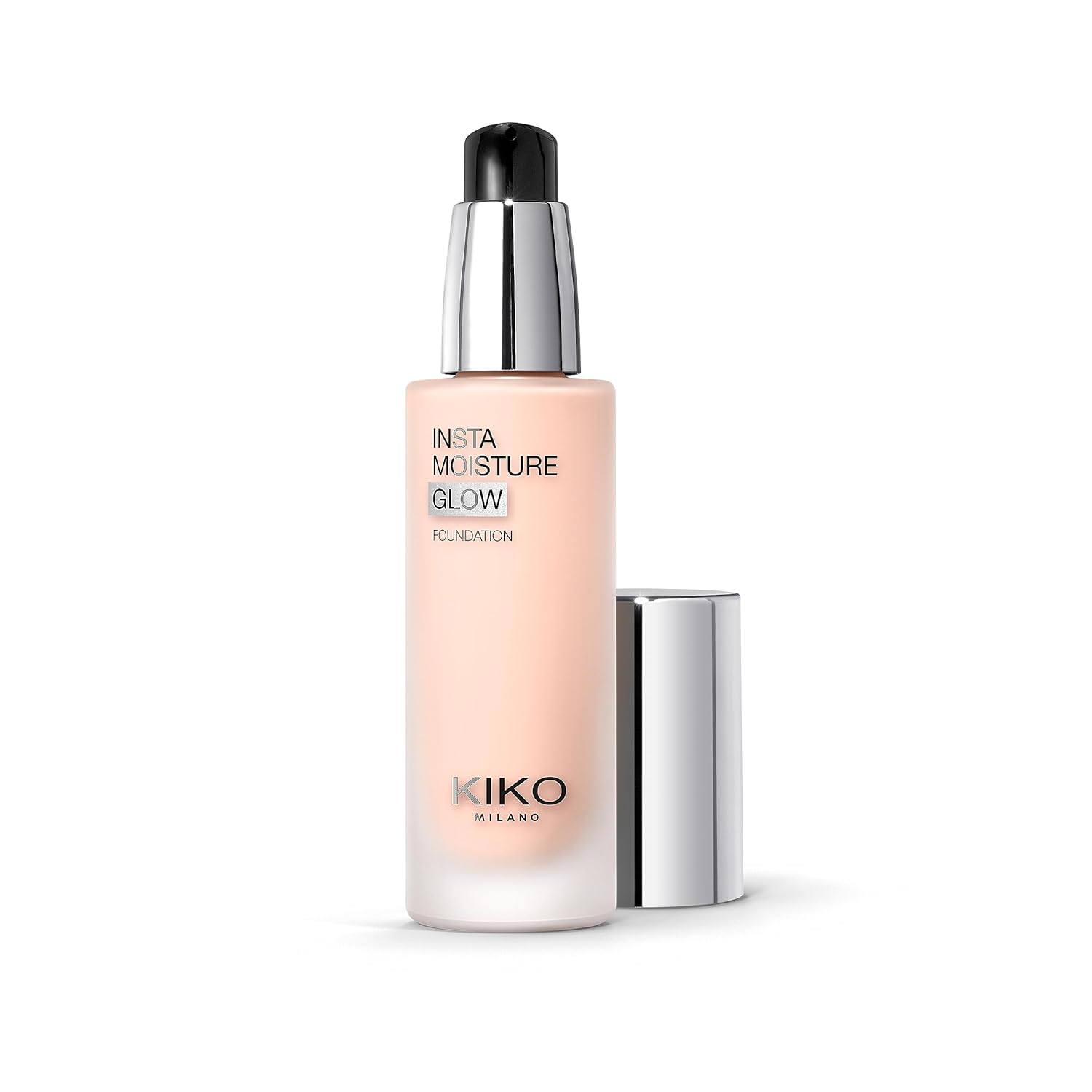 KIKO Milano Instamoisture Glow Foundation 02, Moisturizing Liquid Foundation with Radiant Finish