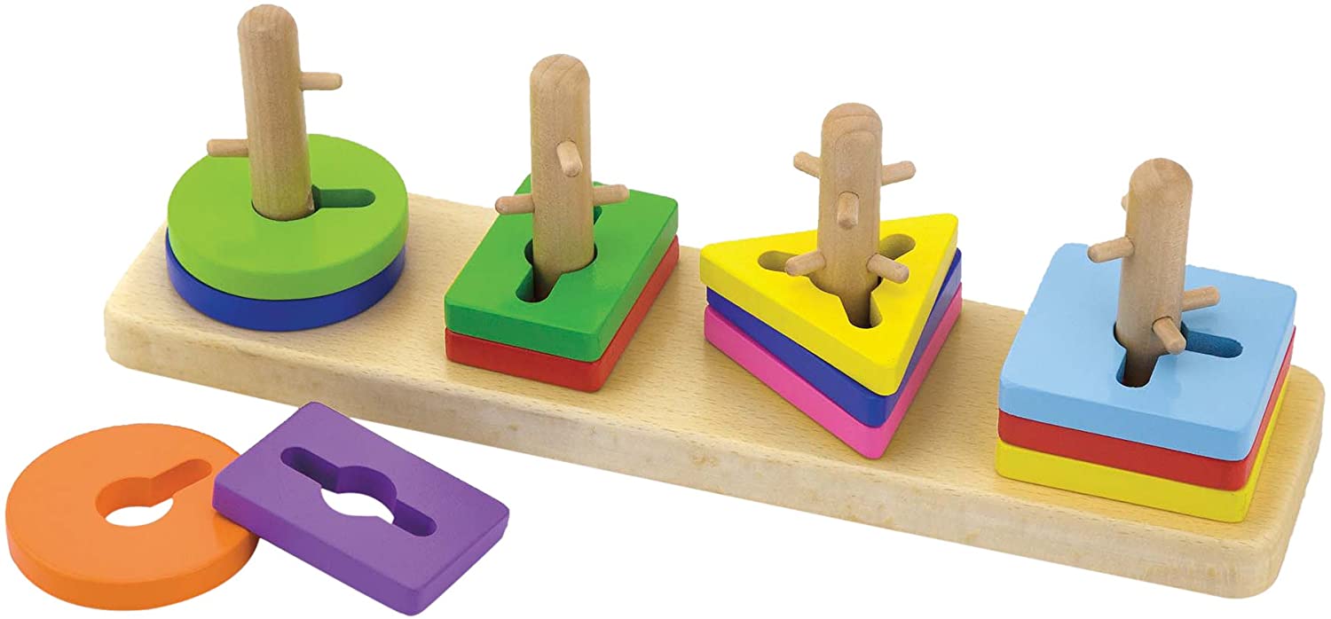 Viga Nct Creative Shapes Stacking Board