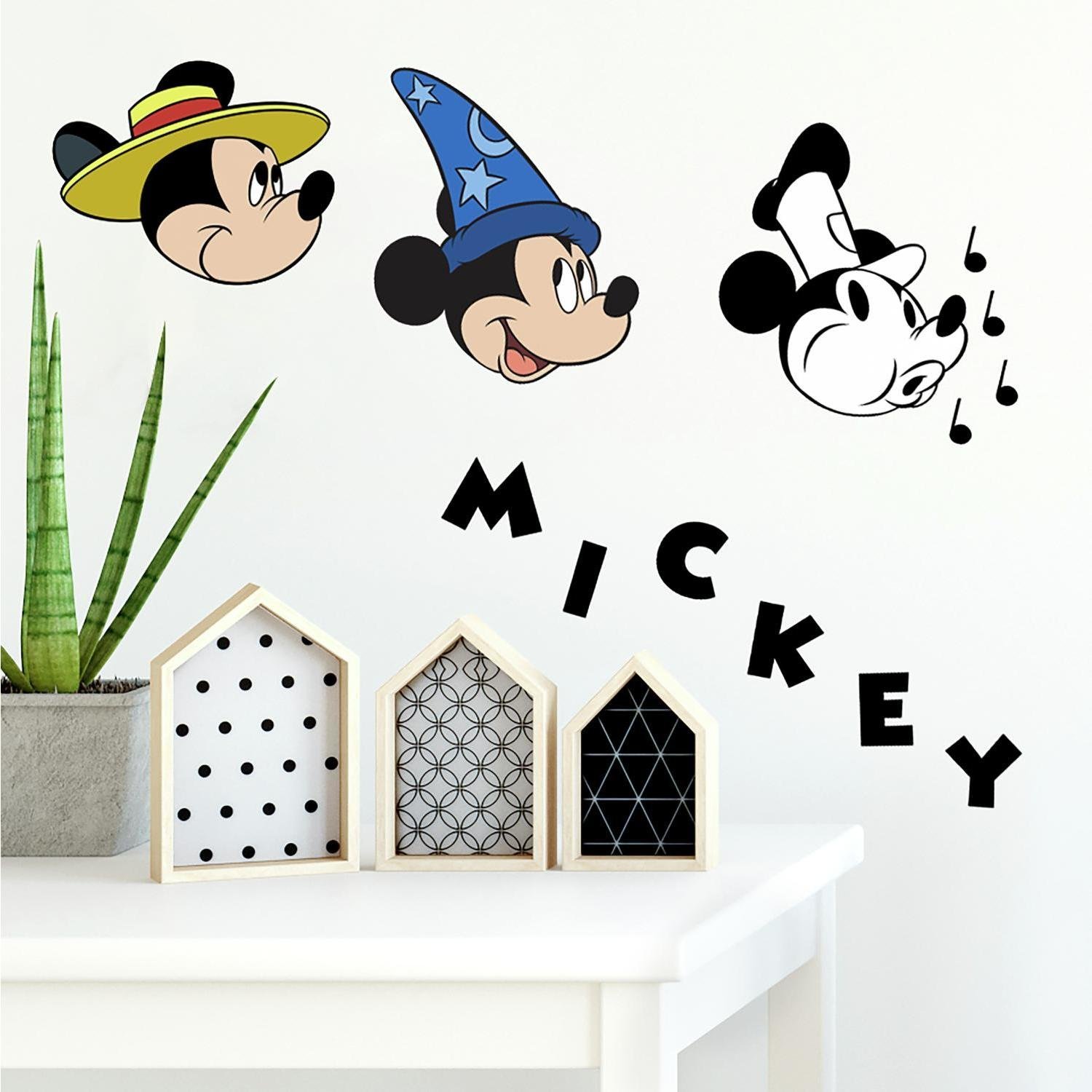 RoomMates Textile Wall Tattoo 1 Sheet of 20 Pieces 21 9 x 92 7 cm Multi-Col
