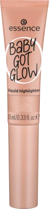 essence Highlighter Liquid Baby Got Glow 30 Breezy Bronze, 10 ml