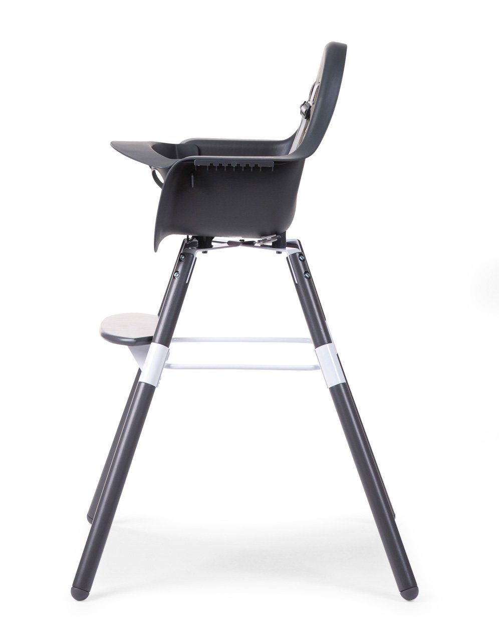 CHILD WOOD Baby High Chair Evolu 2 in 1 Set charcoal