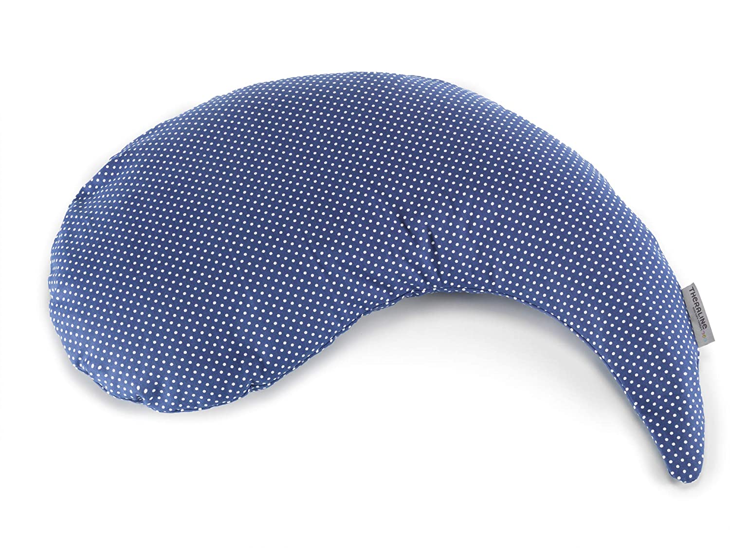 The Theraline Yinnie nursing pillow, filled with sand-like original micro-beads, including outer cover.