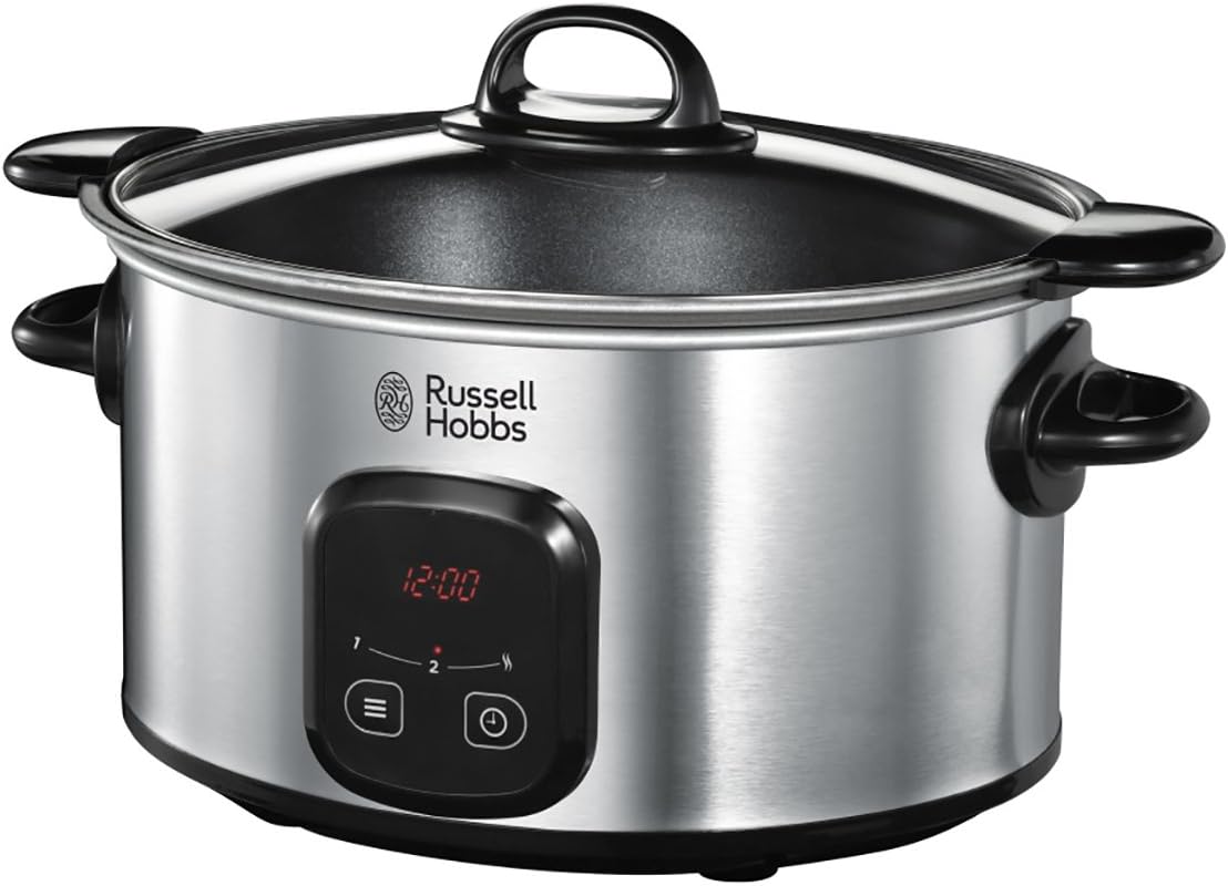 Russell Hobbs Slow Cooker, Stainless steel/black