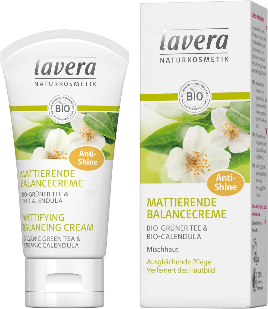 Lavera Organic Matte Balance Cream Organic Green Tea (2 x 50 ml)