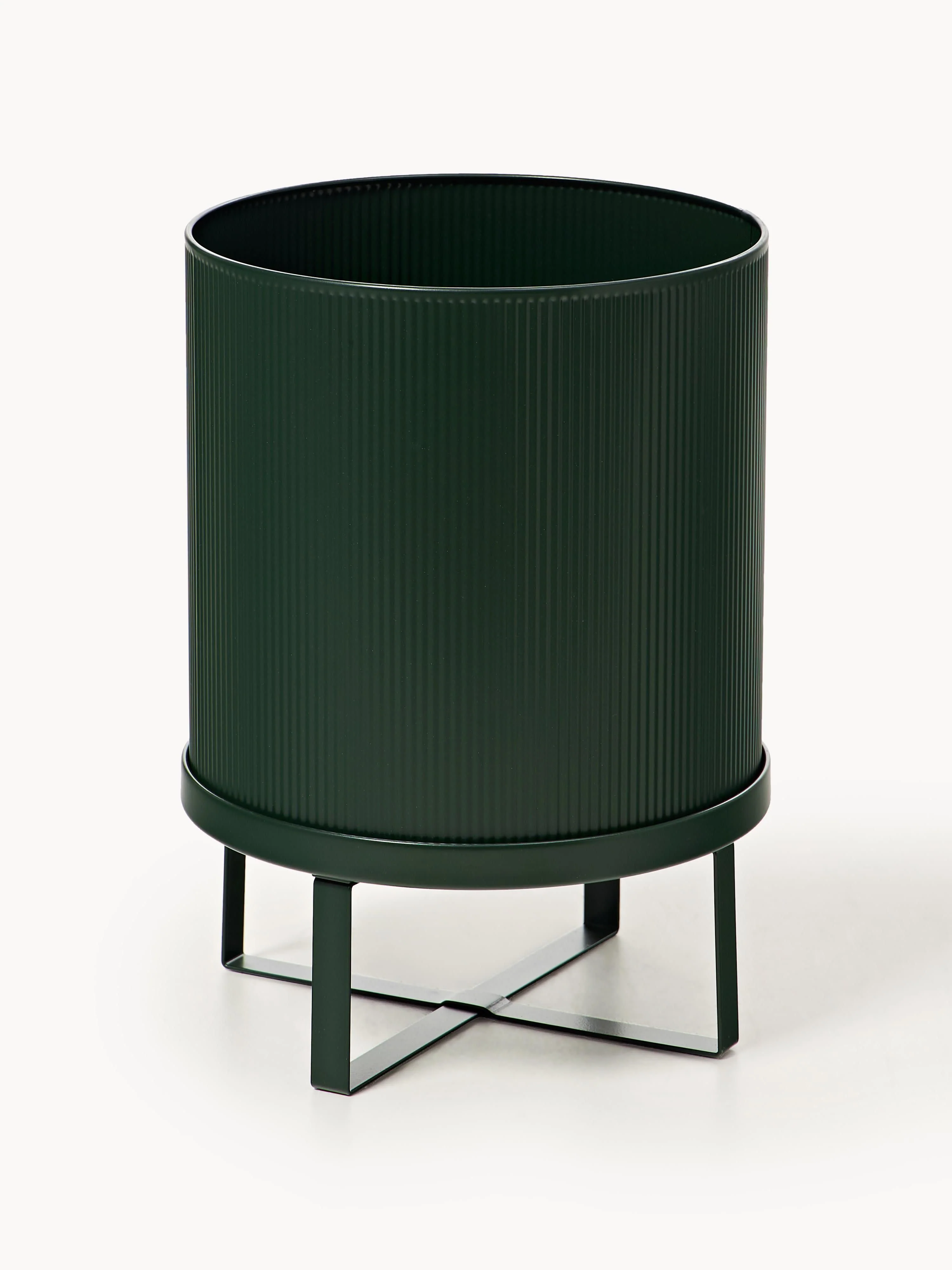 Ferm Living Planter with ribbed surface, H 38 cm