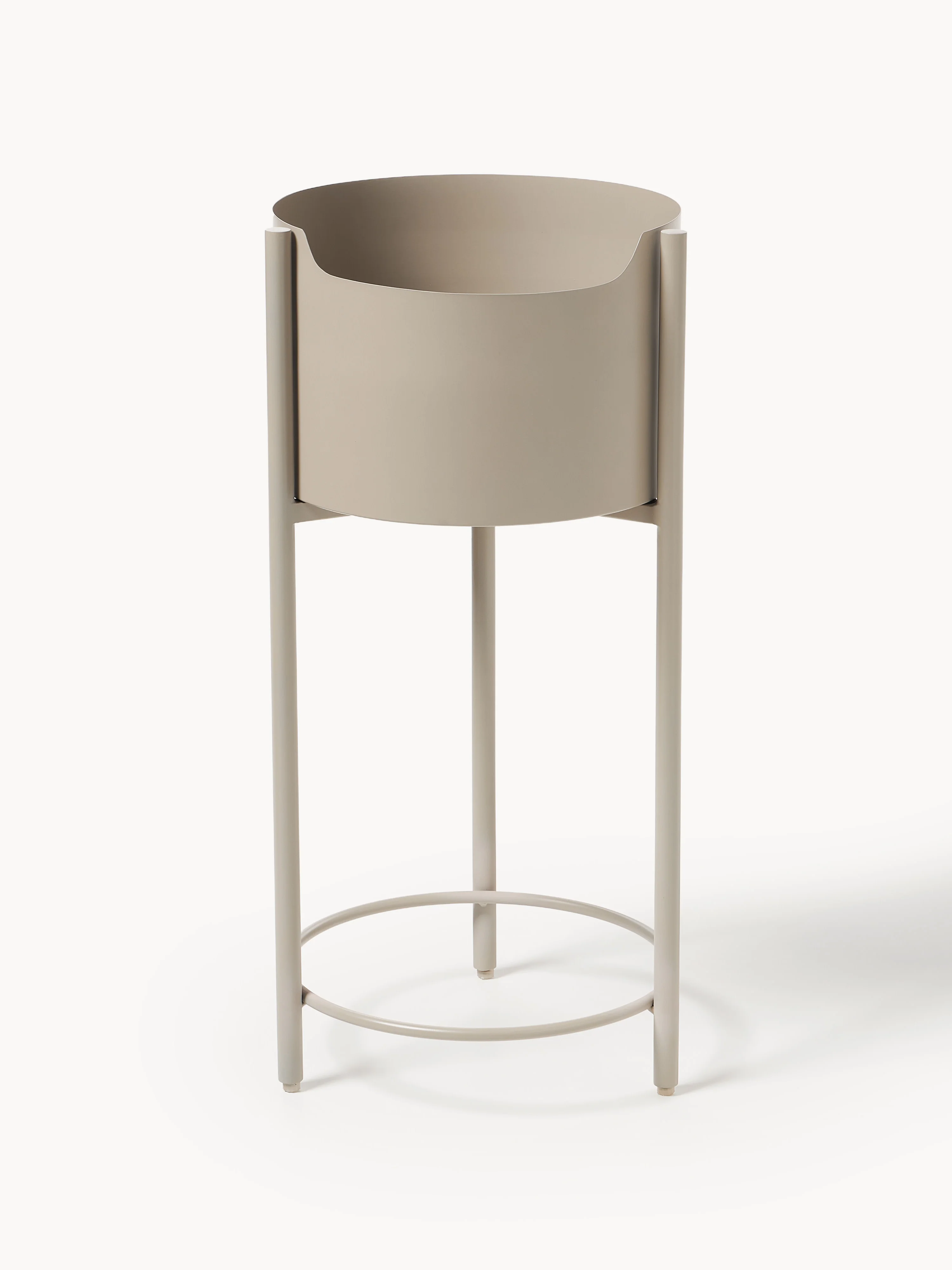 Westwing Collection Taru metal planter, H 65 cm