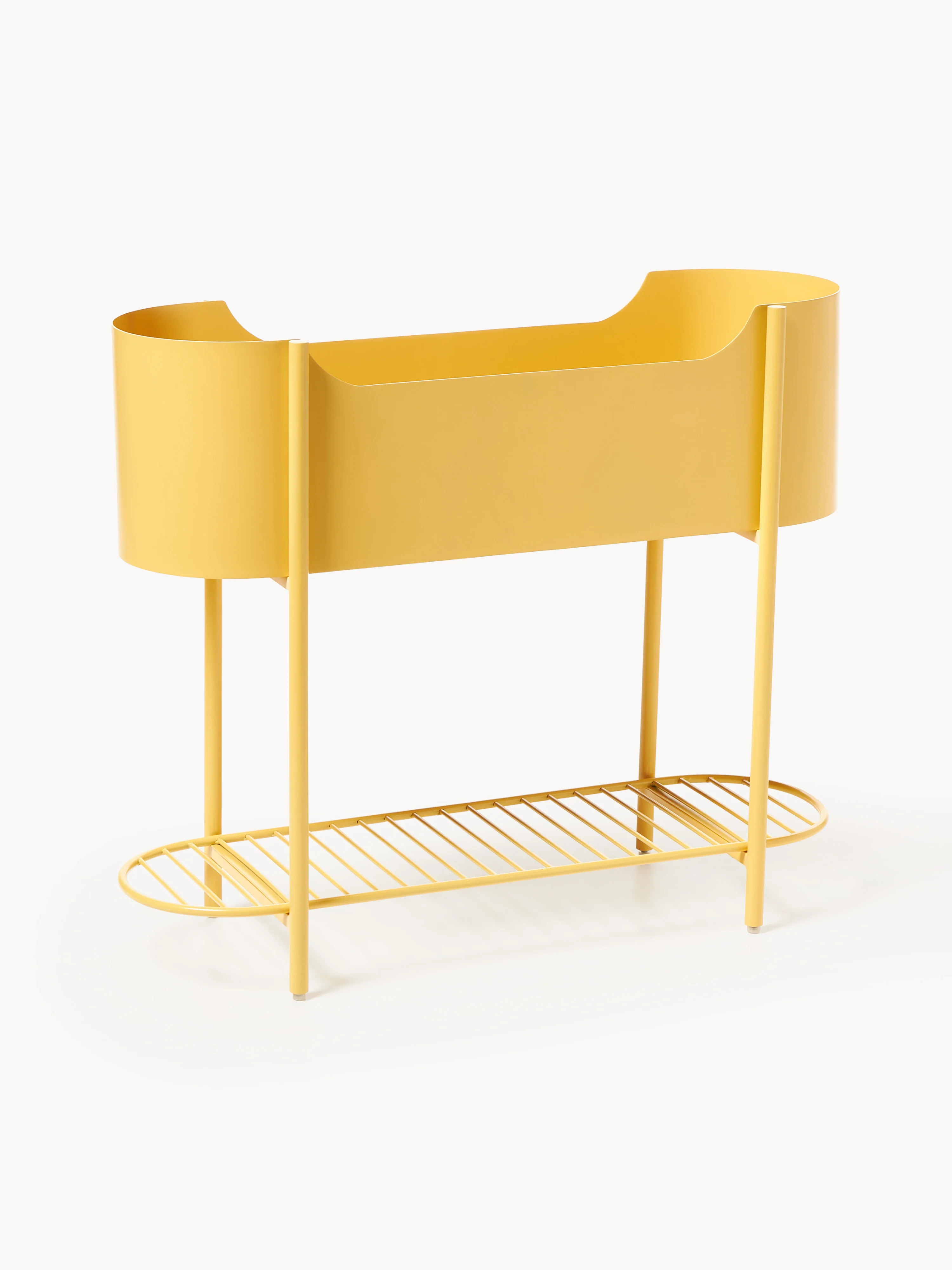 Westwing Collection Taru metal planter, H 65 cm