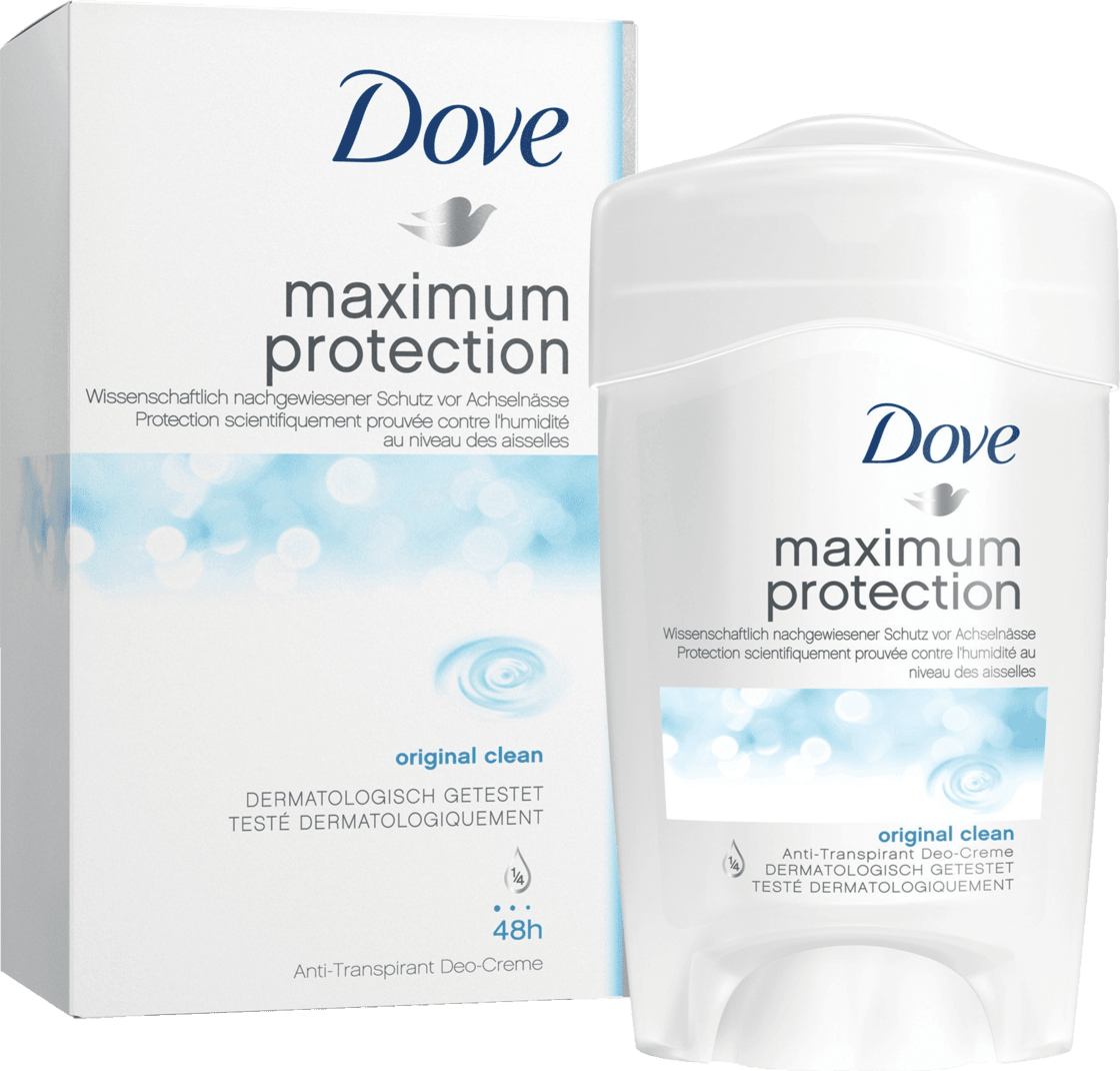 Dove Deo Creme Antitranspirant Maximum Protection, 45 Ml