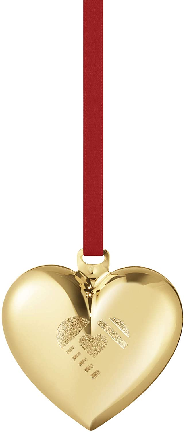 Georg Jensen 2019 Christmas Heart - Gold Plated