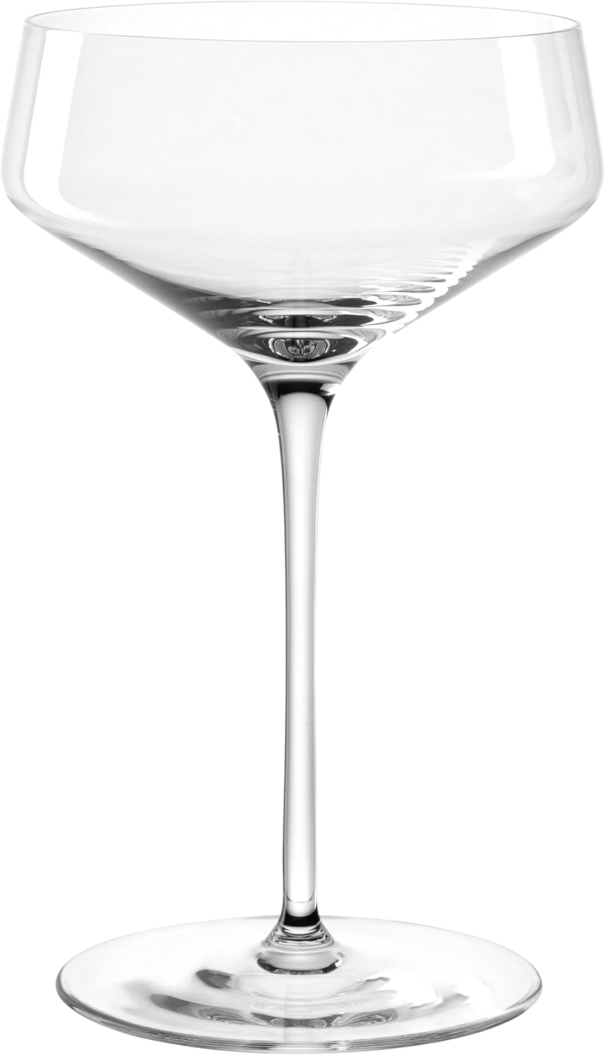 LEONARDO HOME PUCCINI Champagne Bowl • 1 Piece • 350 ml • Cocktail Glass • Champagne Glass • Classic Shape • Elegant Design • Ideal for Aperitif and Dessert • Dishwasher Safe • 069593