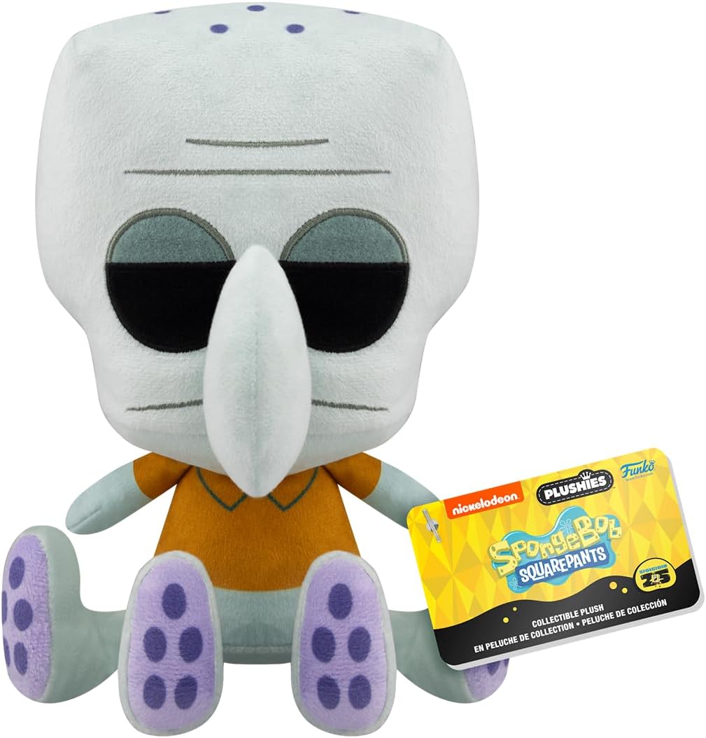 Funko Pop! Plush: Spongebob Squarepants 25th - Squidward Tentacles - Plush toy - Birthday gift idea - Official merchandise - Filled plush toys for children and adults and girlfriends