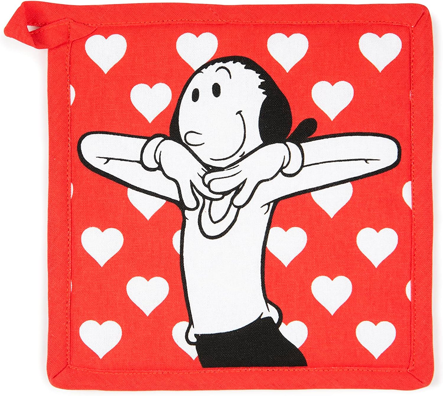Excélsa Excelsa Olivia Pot Holder, 20 x 20 cm, Lining 100% Cotton, Polyester Filling
