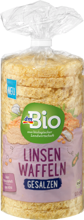 dmBio Lentil waffles, 100 g