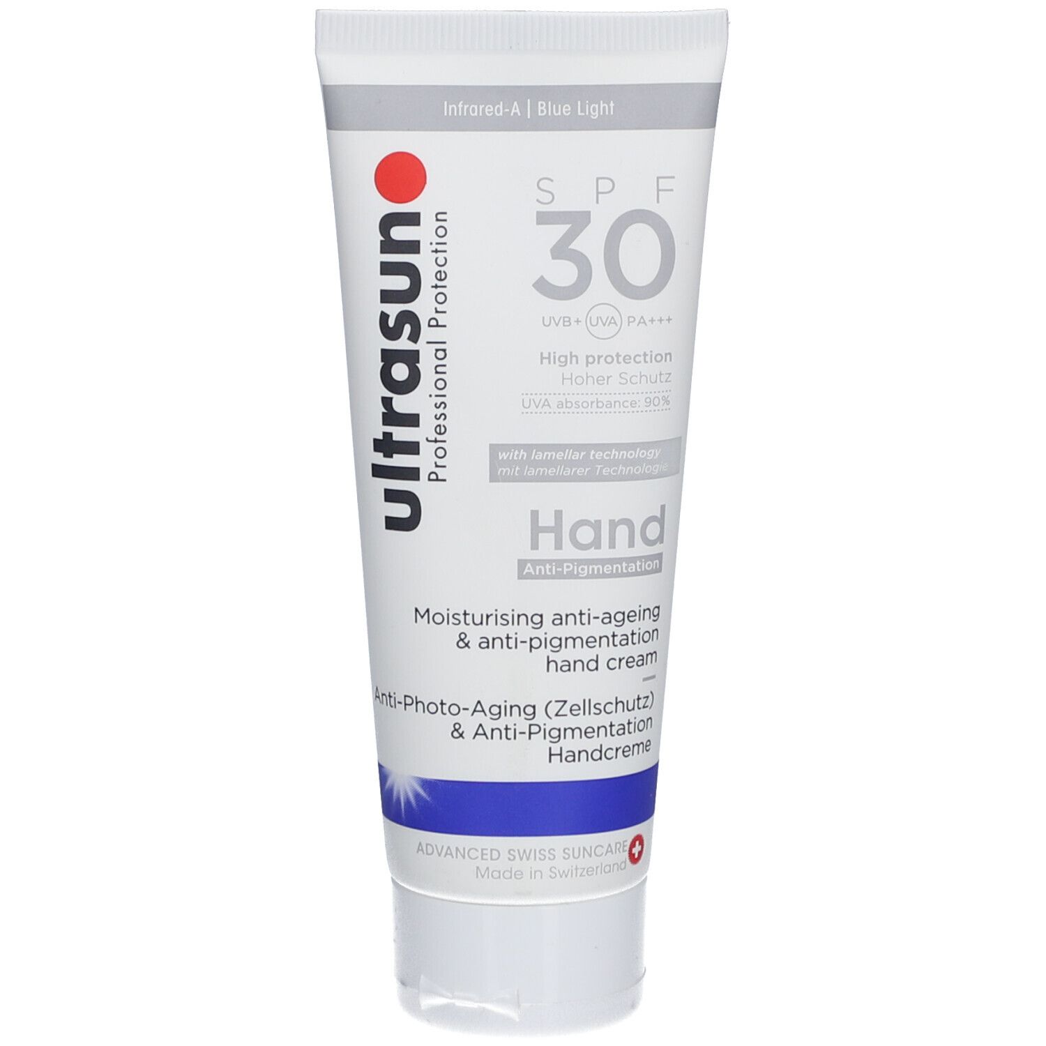 Ultrasun® Hand Cream SPF 30 Anti-Pigmentation & Anti-Aging 75 ml