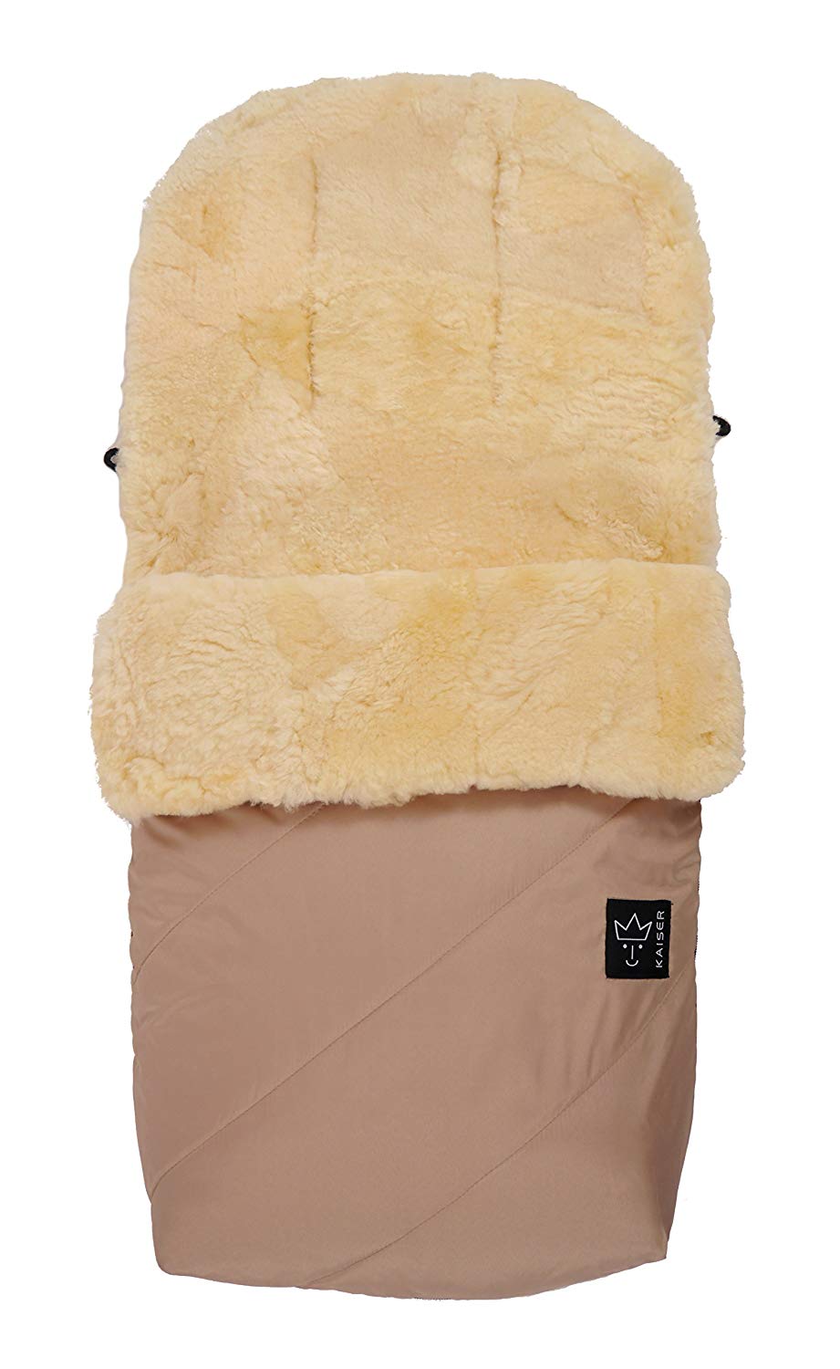 Kaiser Paat 6542024 Pushchair Foot Muff with Lambskin Colour Anthracite