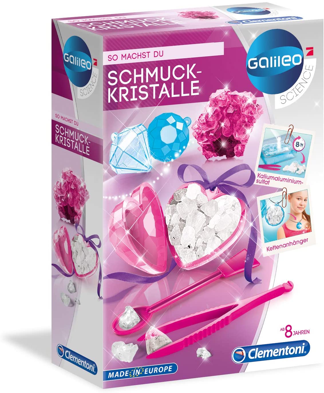 Clementoni, Galileo Science, Soaps And Bath Bombs, Toy For Children Over 8 