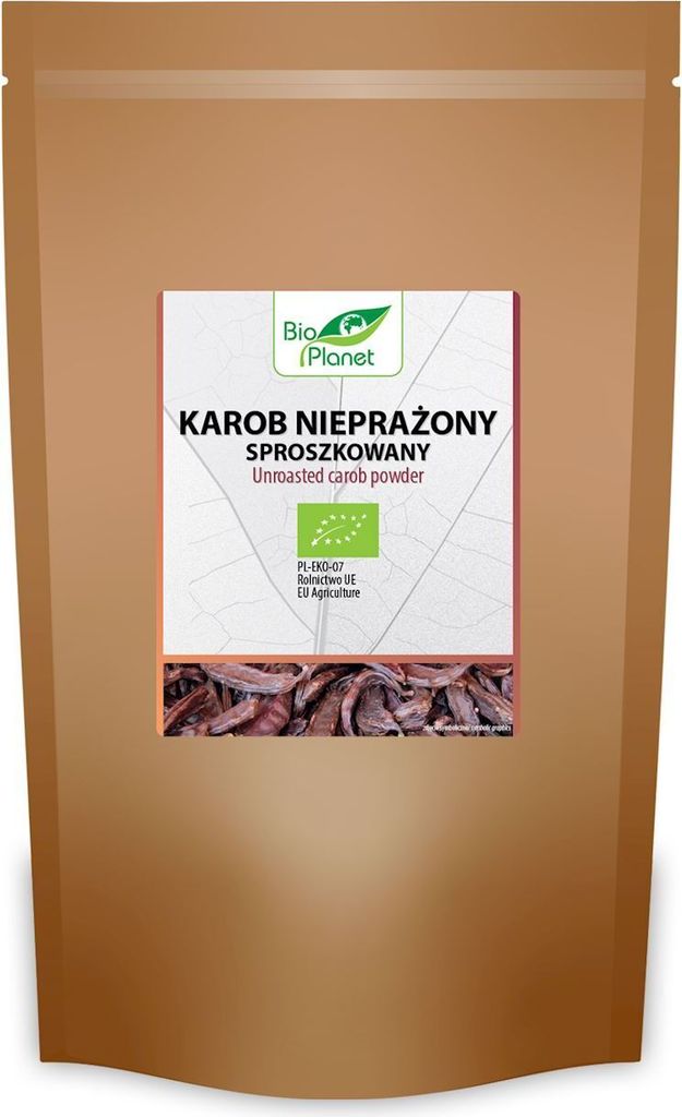 ORGANIC PLANÉT Unroasted carob powder 400 g -PLANET