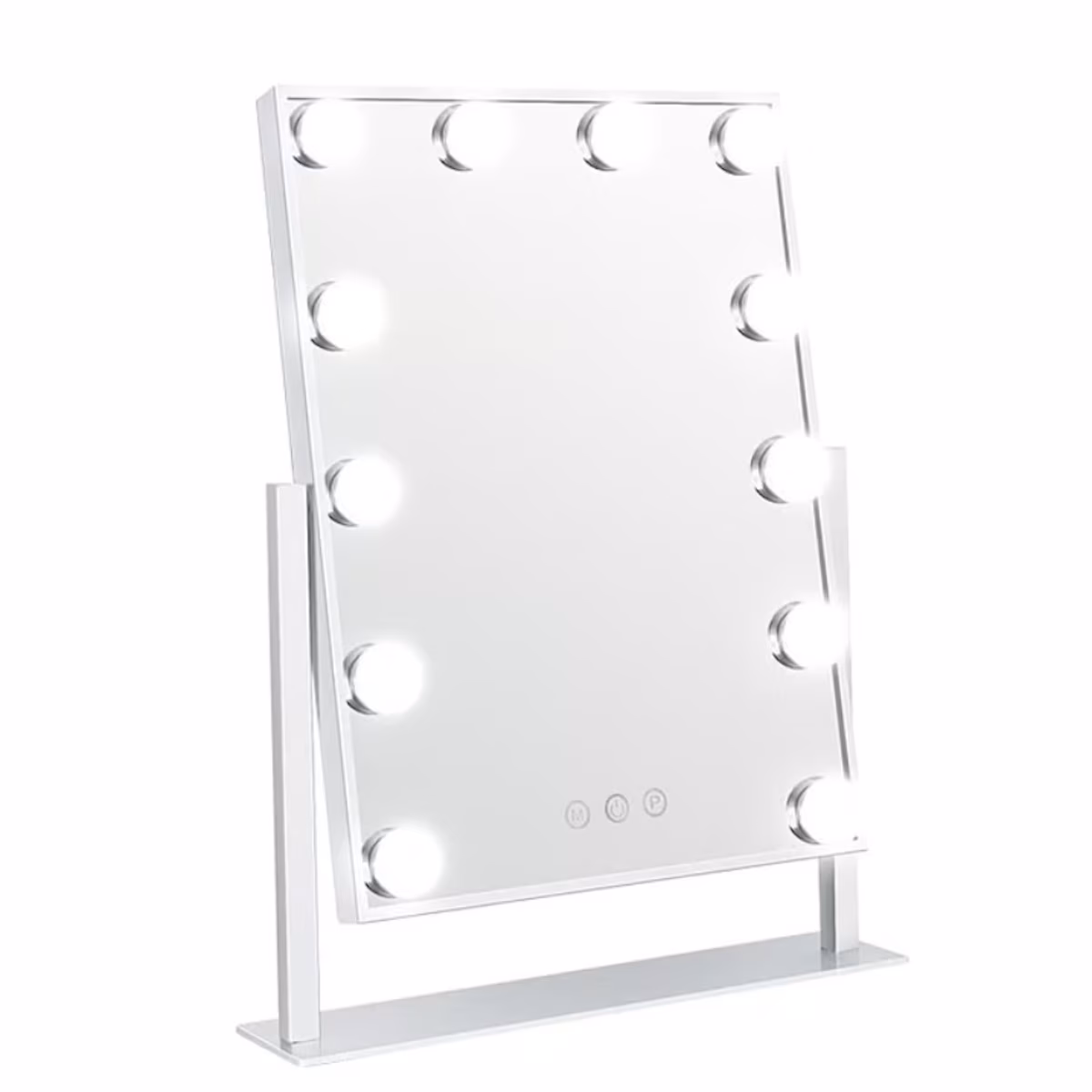 UNIQ New York Mega – Makeup Mirror 12 LED Bulbs – White