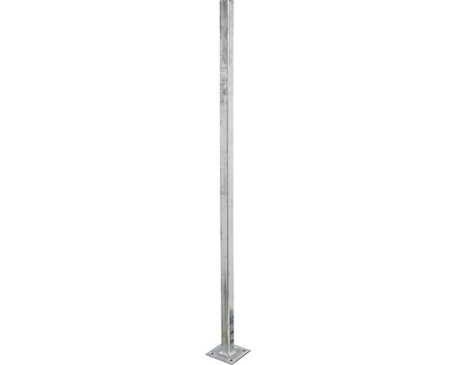 Alberts Universal post for screwing on, galvanized 1020 mm