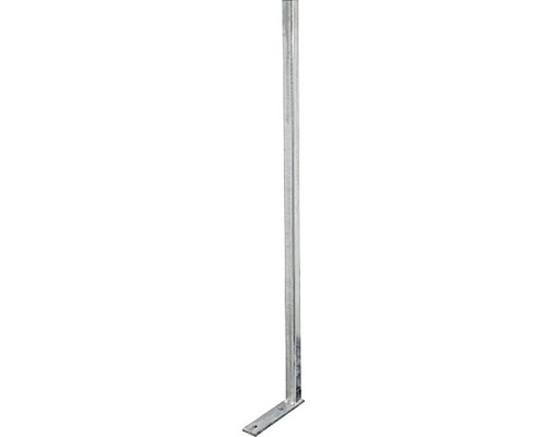 Alberts Universal post for screwing on, galvanized 950 mm
