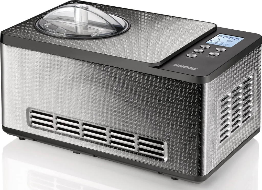 Unold 48896 Ice Cream Maker Limited Edition Stainless Steel