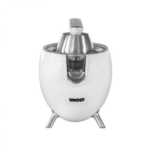 Unold Power Juicy citrus press with juice stop spout, suitable for large and small fruits