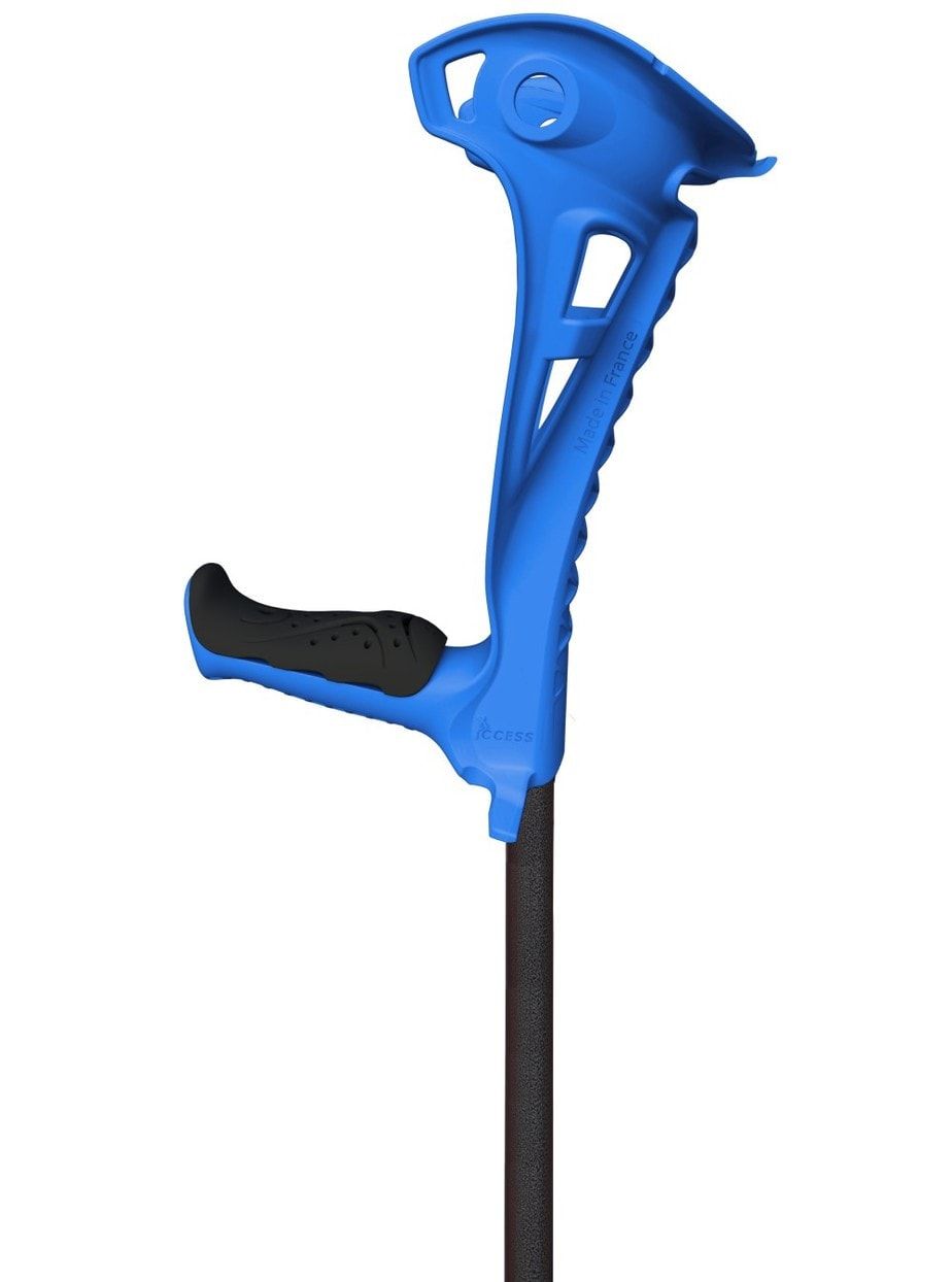UNTERARMGEHSTUETZE Forearm crutch COMFORT blue 1 St