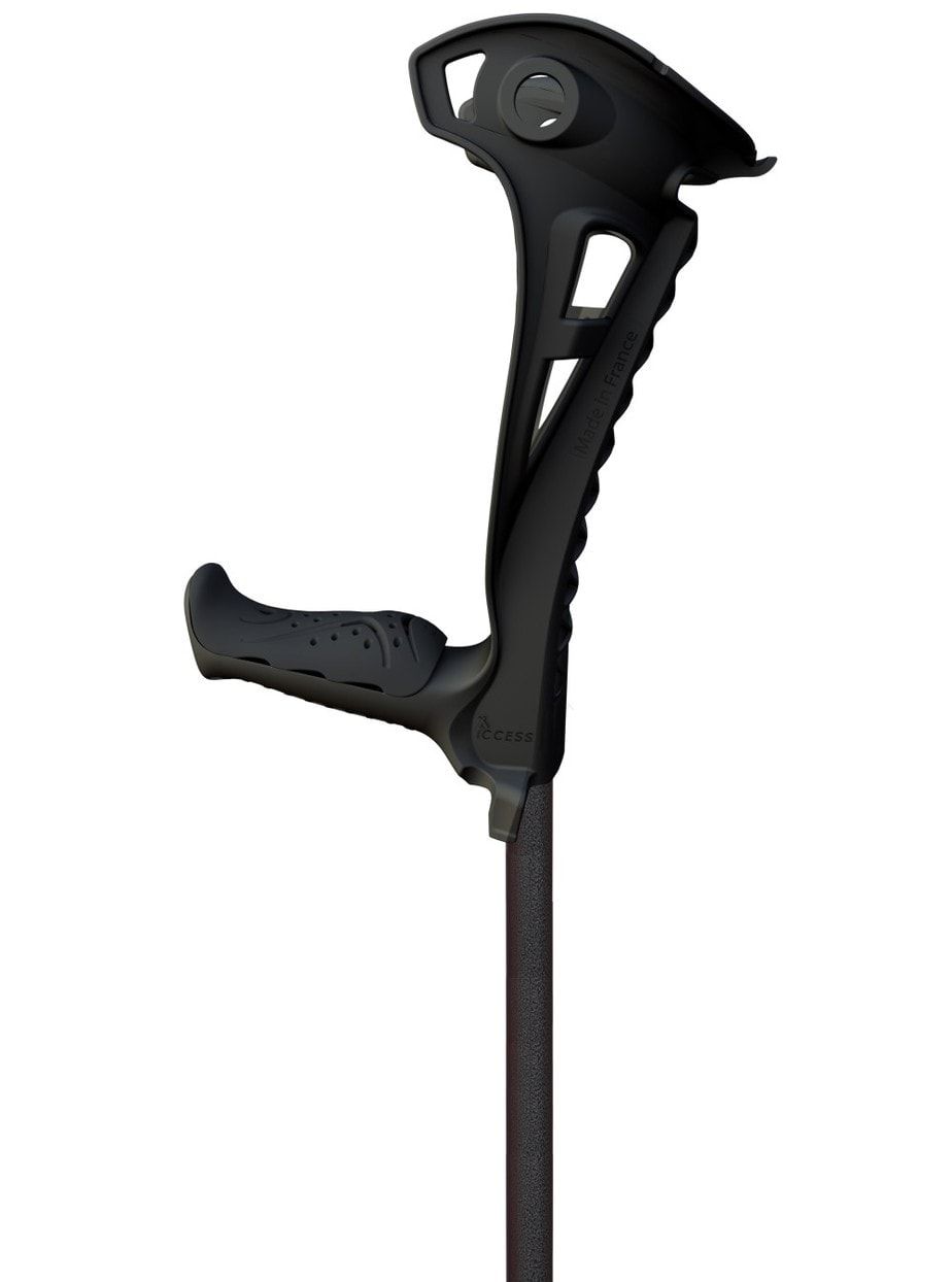 UNTERARMGEHSTUETZE COMFORT forearm crutch black 1 St