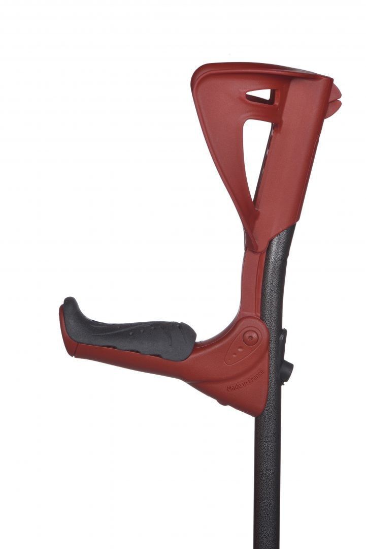 UNTERARMGEHSTUETZE Forearm crutch ERGOTECH red 1 St