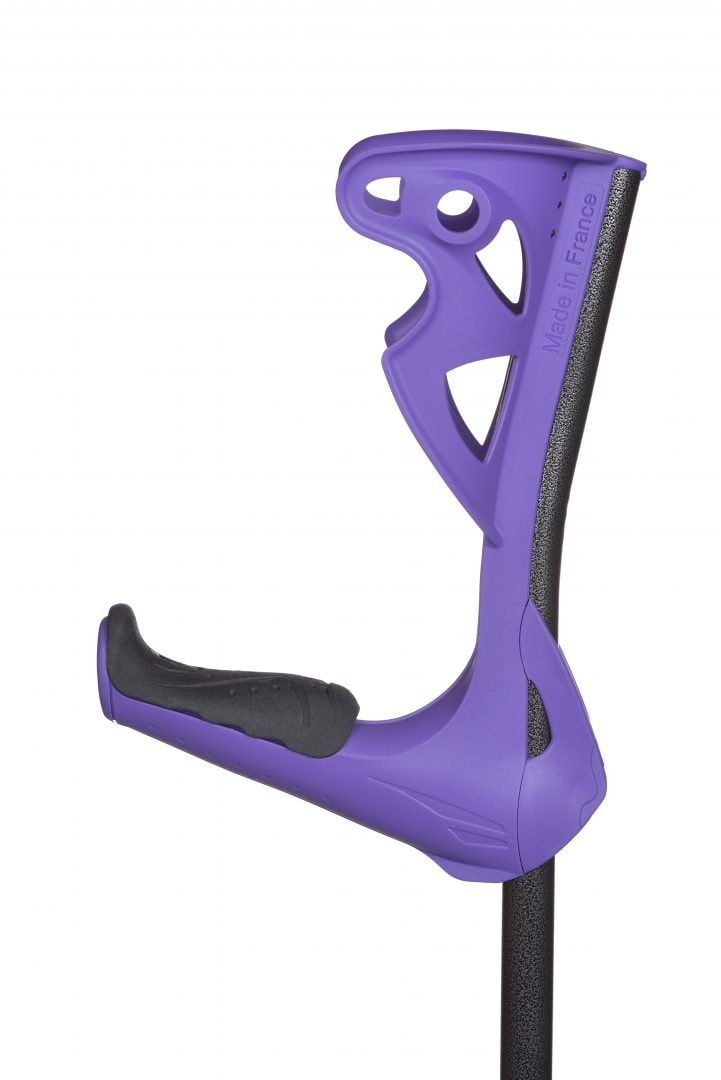 UNTERARMGEHSTUETZE Forearm crutch Opti-Comfort purple 1 St